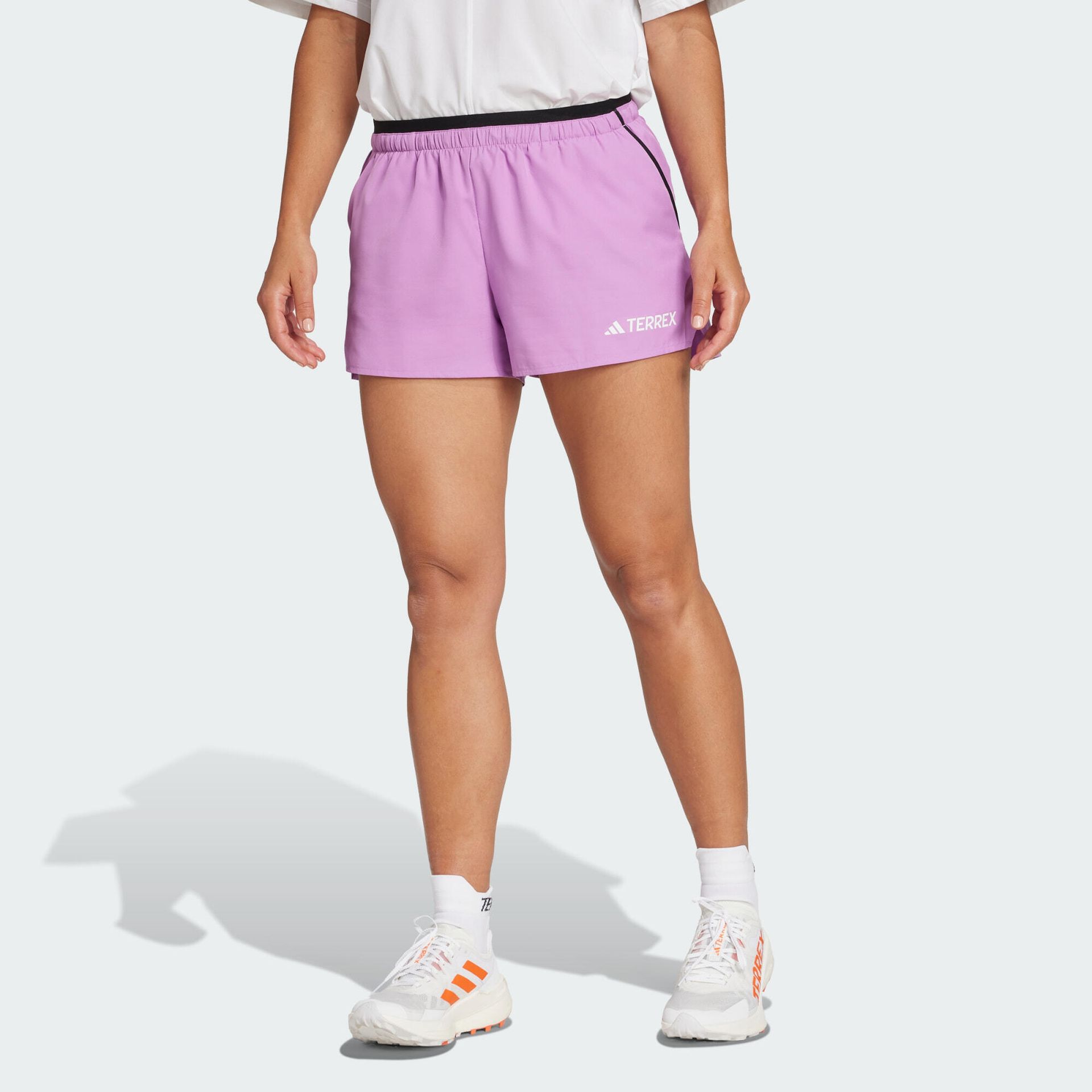 adidas Kobiety Terrex Multi Light Shorts, Preloved Purple, XS 3 inch