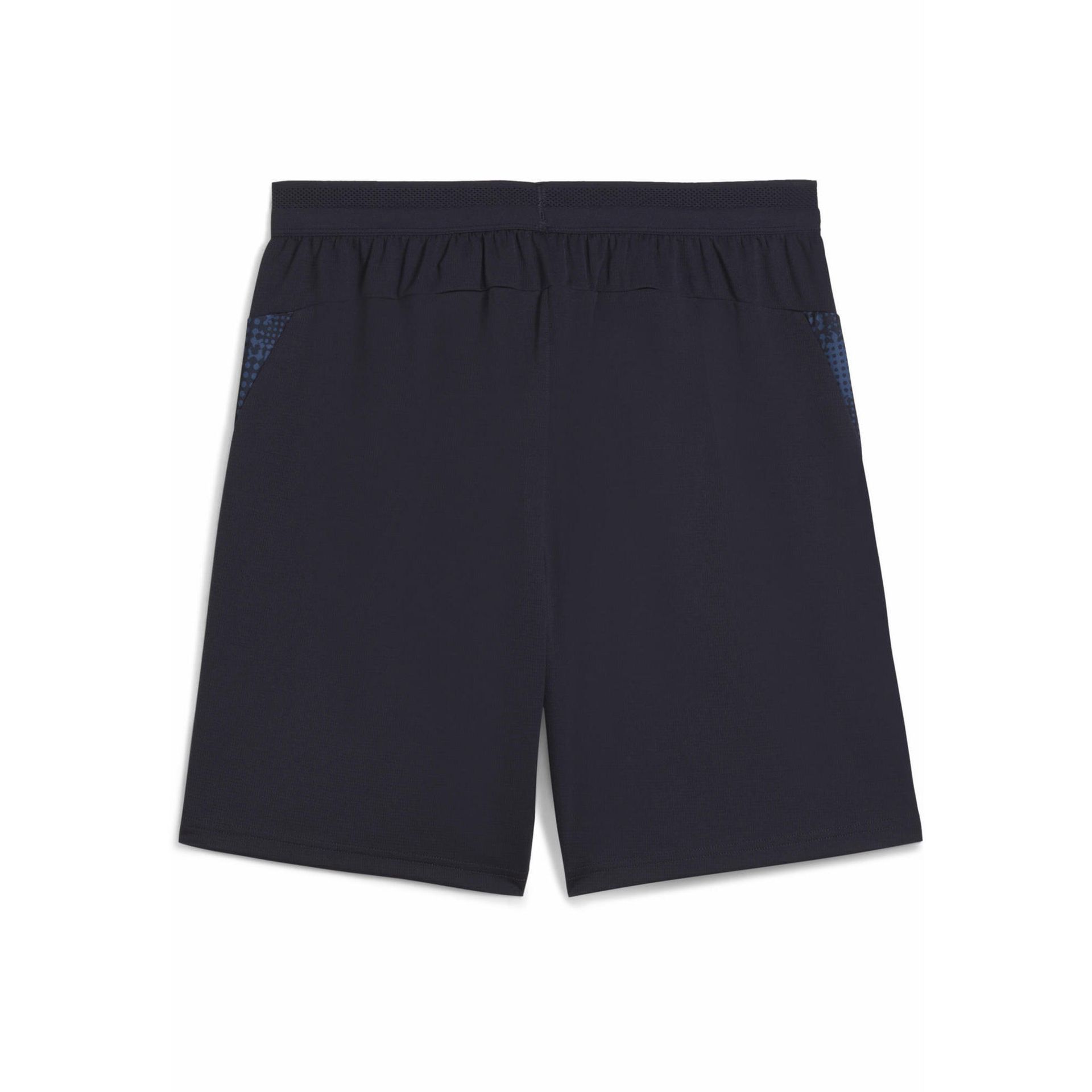 Męskie szorty treningowe Olympique Marsylia PUMA New Navy White Blue