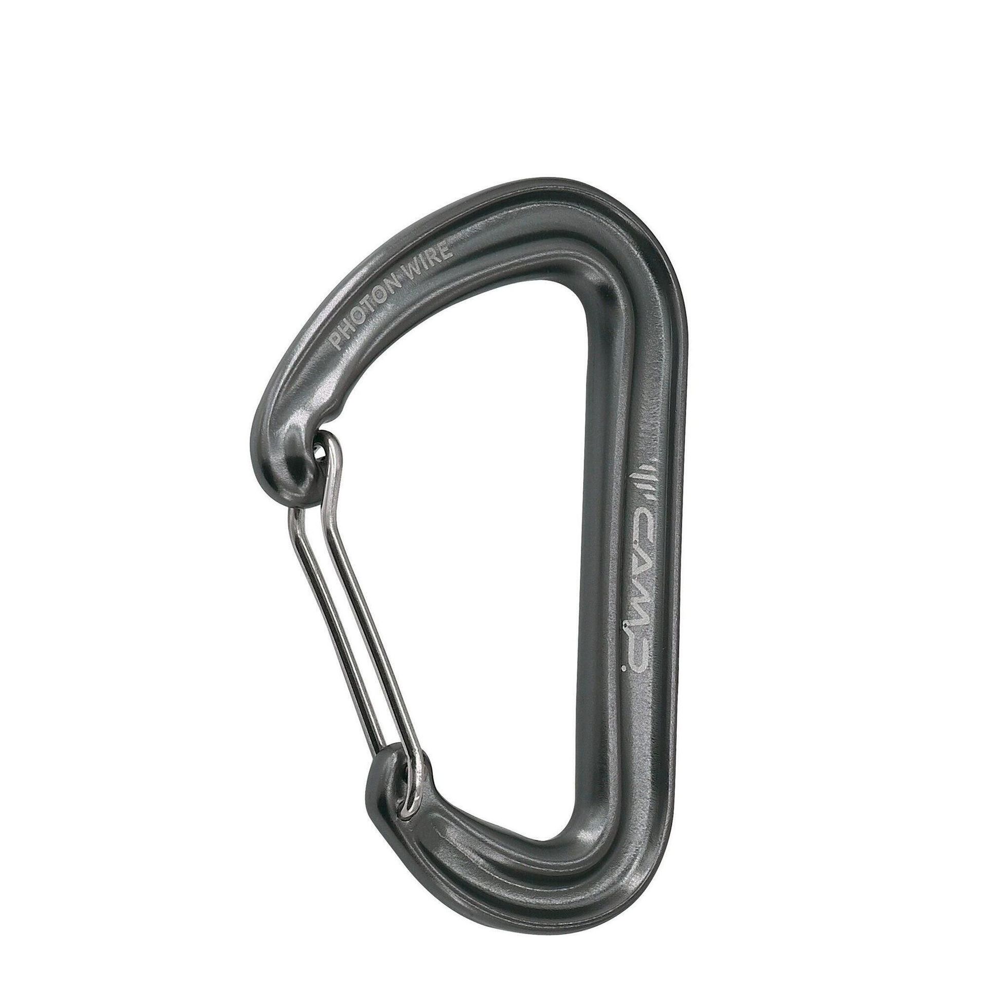 Camp Photon Wire Karabinek, gun metal 2021 Karabinki niezakręcane 247003