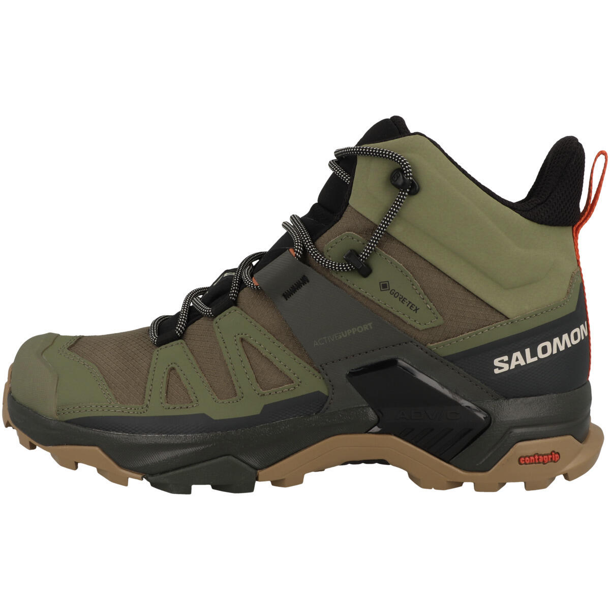 Męskie buty turystyczne Salomon X Ultra 4 Mid Gtx Rozmiar butów (UE): 44 2/3 / Kolor: zielony