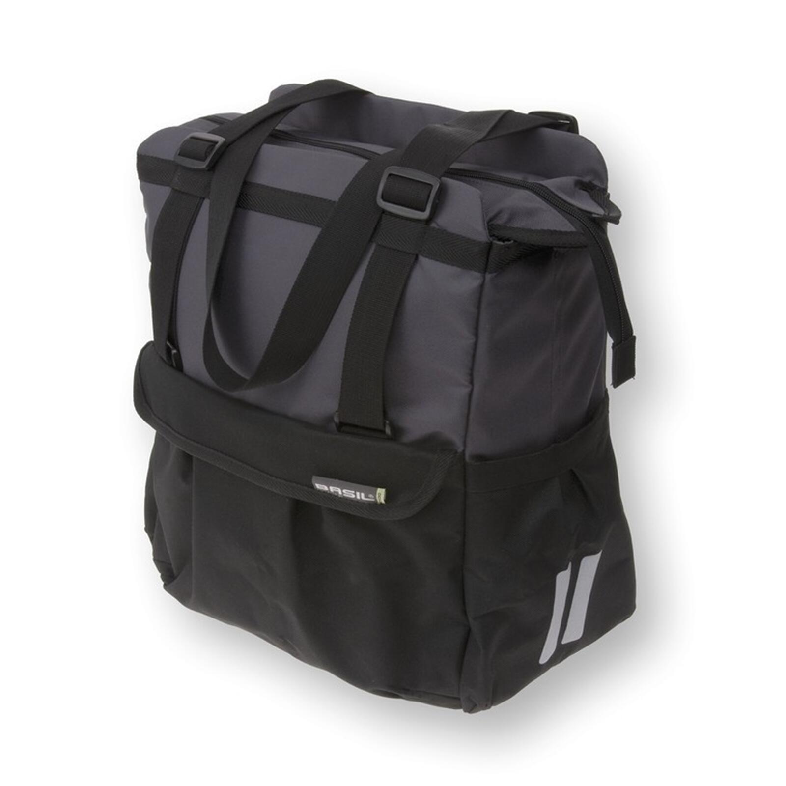 Basil Shopper XL torba na zakupy koło, czarny 157321