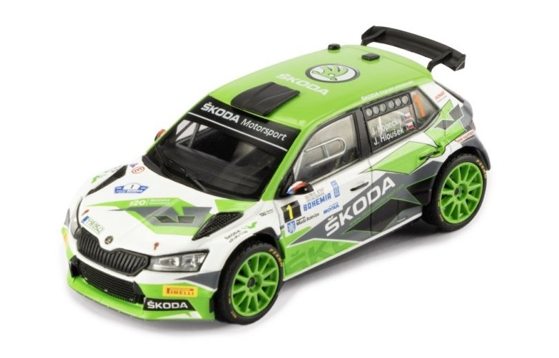 Ixo Models Skoda Fabia Rally2 Evo #1 Winner Ral 1:43 Ram934Lq