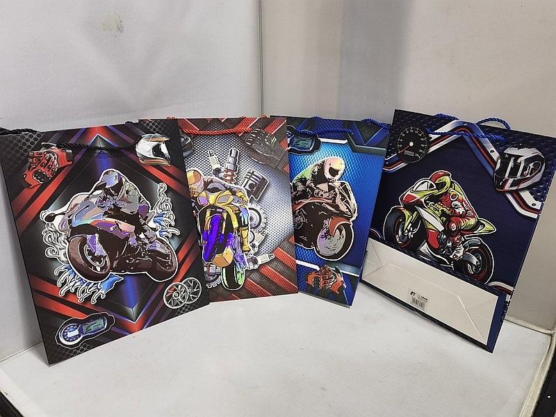 Torebka prezentowa 32x26x10cm Mix - artykuł papierniczy