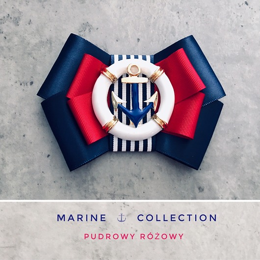 Brosza Marynarska z Kotwicą NEW