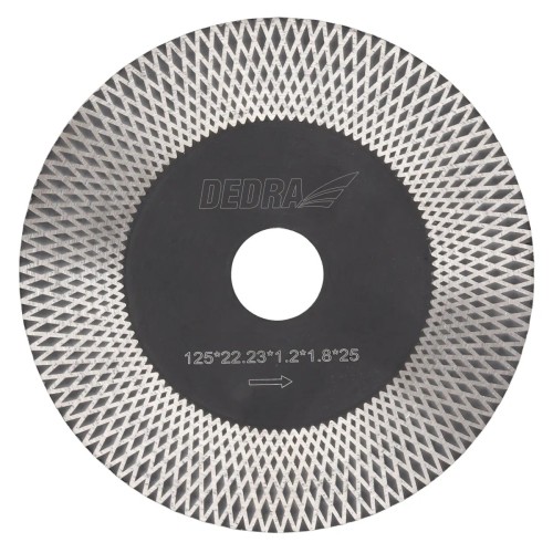 DEDRA TARCZA DIAMENTOWA 125MM ROMBY