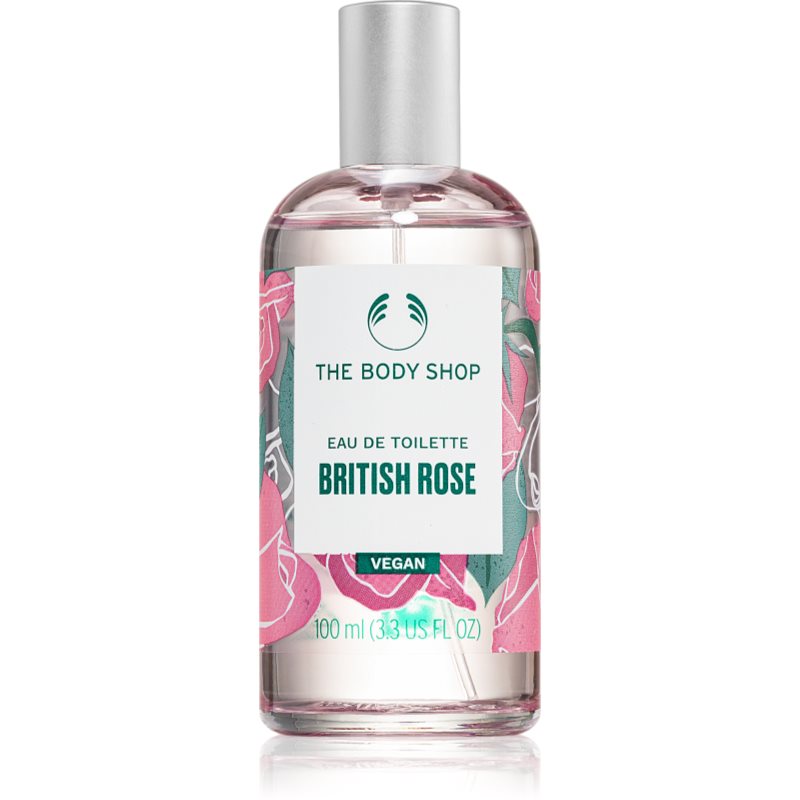 The Body Shop British Rose EDT woda toaletowa o zapachu kwiatów dla kobiet 100 ml