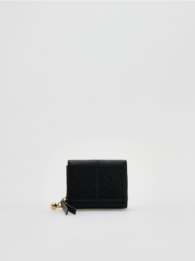 Reserved - Portfel z zawieszką - czarny