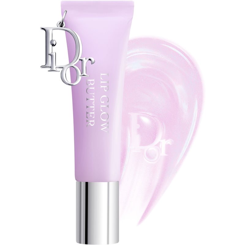 DIOR Dior Addict Lip Glow Butter pielęgnujący błyszczyk do ust s ceramidy a peptidy odcień 102 Glazed Lavender 10 ml