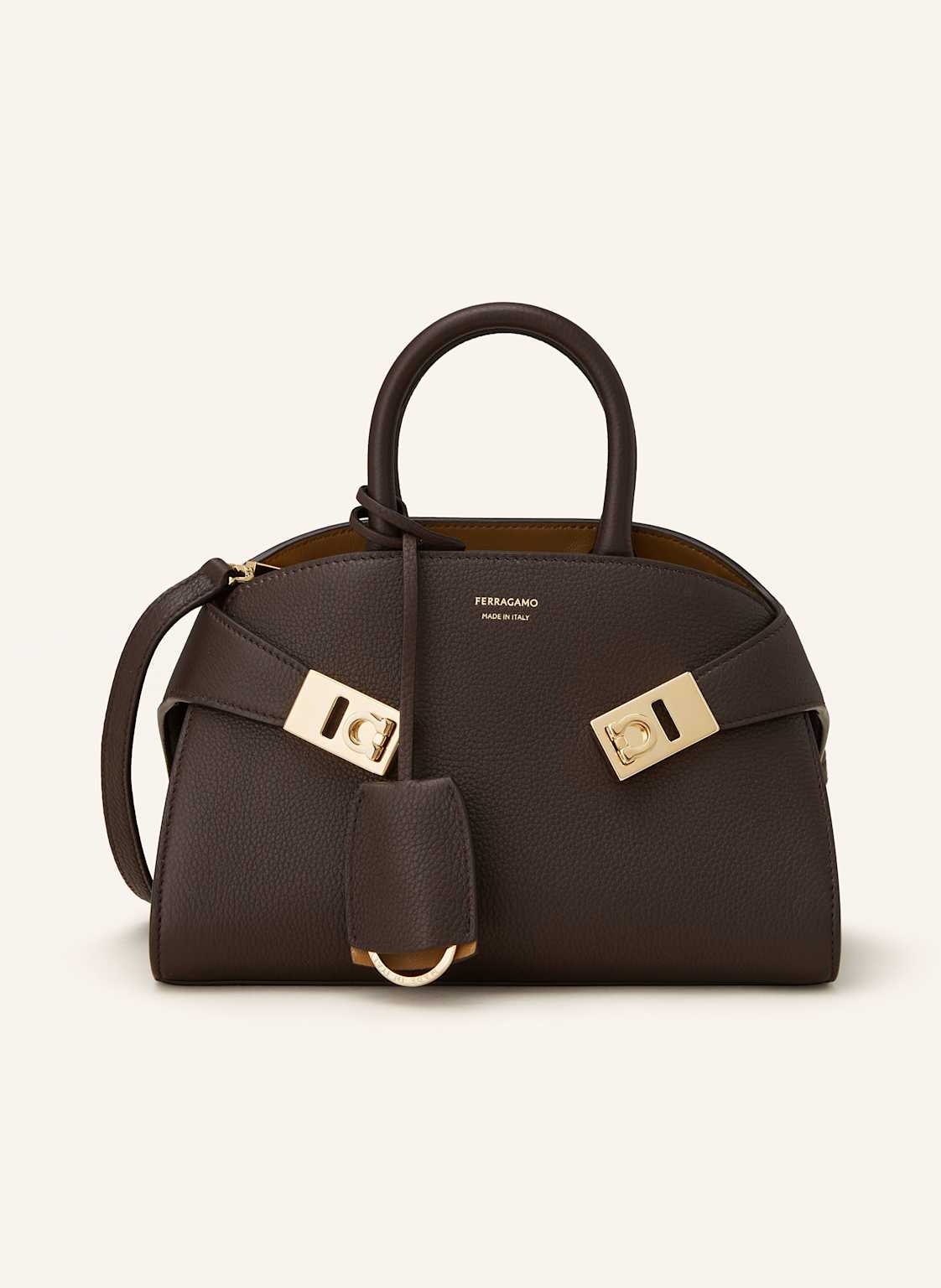 Ferragamo Torebka Hug Mini braun