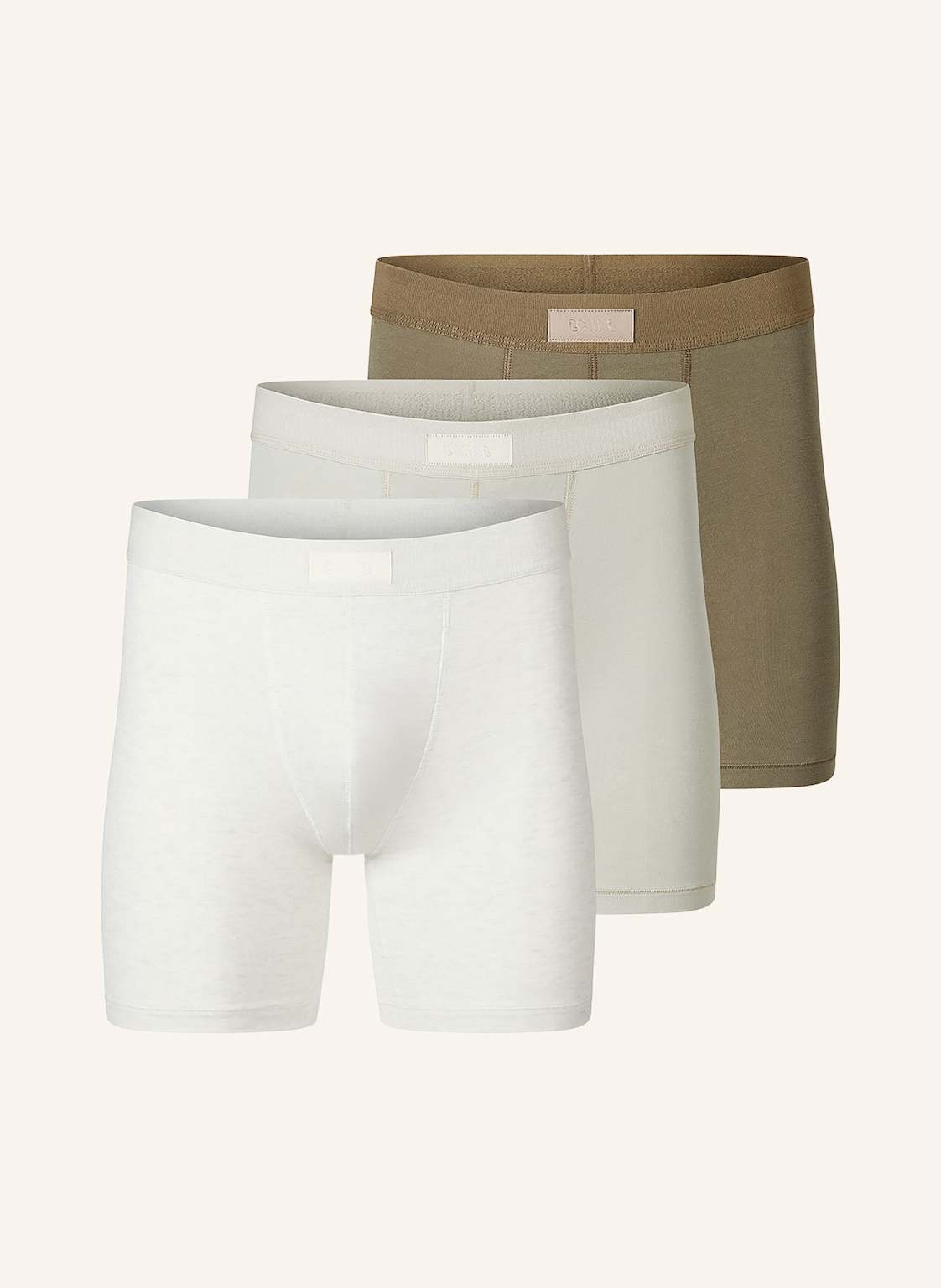 Skims Bokserki Skims Cotton, 3 Szt. gruen