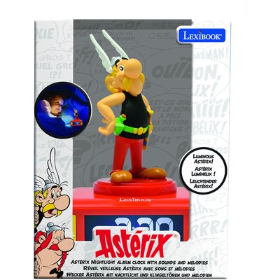 Zabawka budzik z lampką nocną LEXIBOOK Asterix RL800AX2