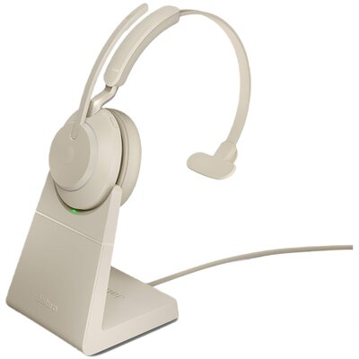 Jabra Evolve2 65 Link380c UC Stereo Stand Beige (26599-989-888)