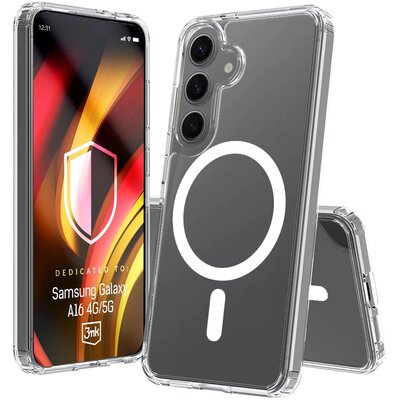 Etui 3MK Hardy LiqForce MagCase do Samsung Galaxy A16 4G/5G Przezroczysty