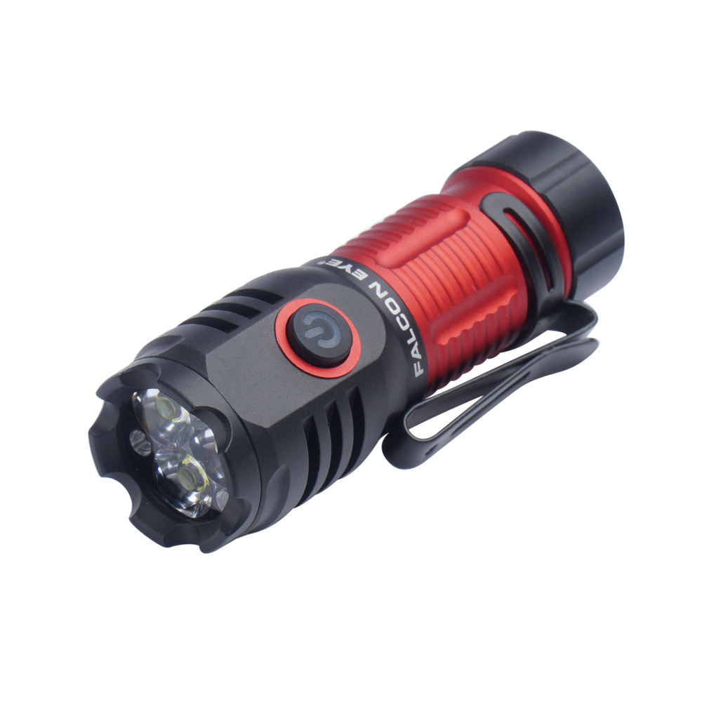 Falcon Eye Omega 1K - Strobe - 1000 lm - Czarna/Czerwona - FHH0141