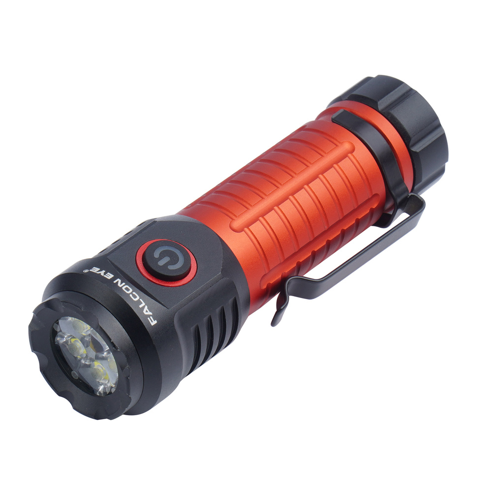 Falcon Eye Omega 2K - Strobe - 2000 lm - Czarna/Czerwona - FHH0142