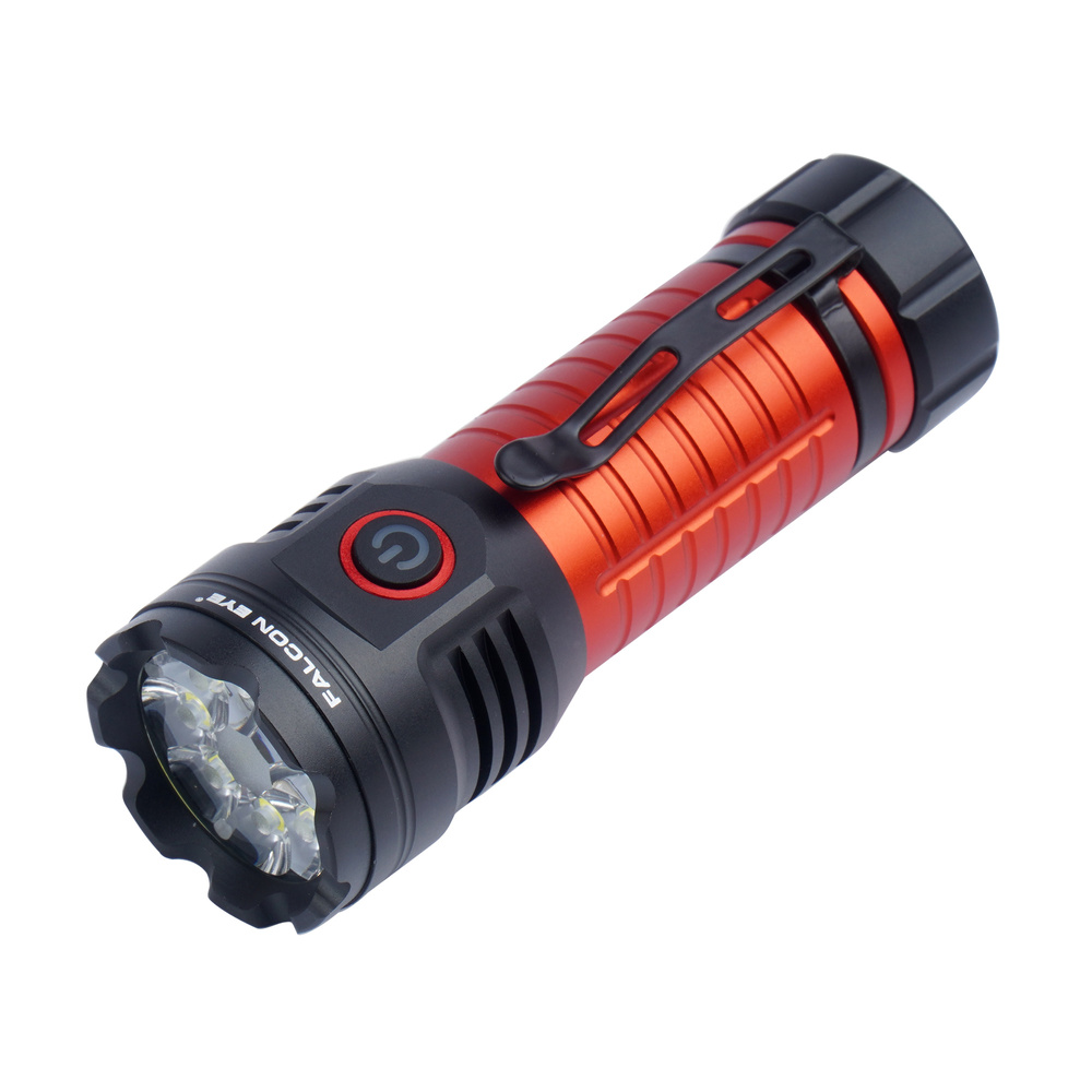 Falcon Eye Omega 3K - Strobe - 3000 lm - Czarna/Czerwona - FHH0143
