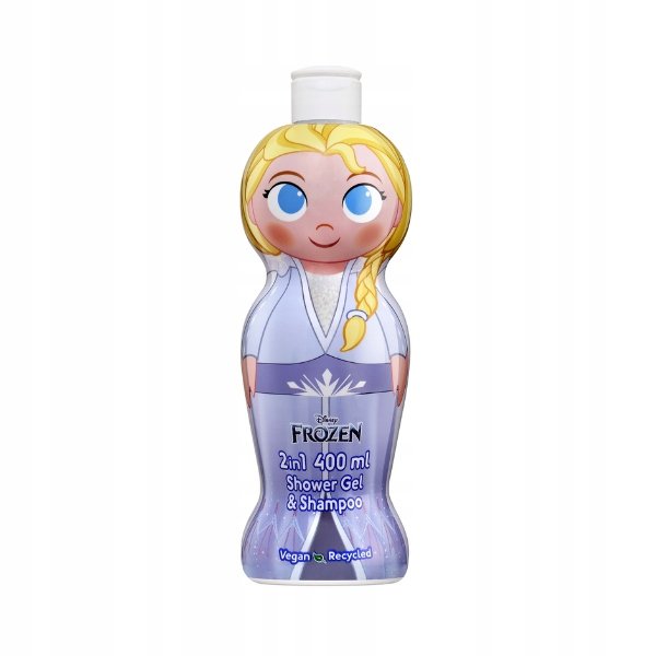 Szampon i żel pod prysznic 2w1 dla dzieci Kids Frozen Elsa 400ml