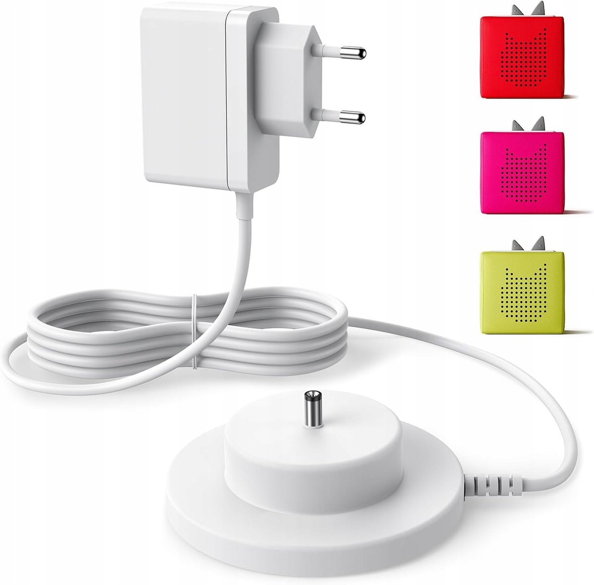 Stacja Ładująca Do Odtwarzacza Toniebox Multim 9V Biała Ładowarka Sieciowa