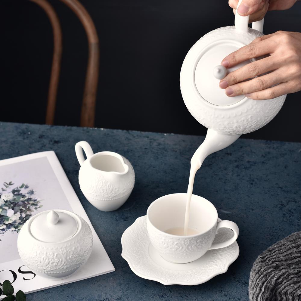 Serwis kawowy na 6 osób porcelanowy GLORIETTA Style