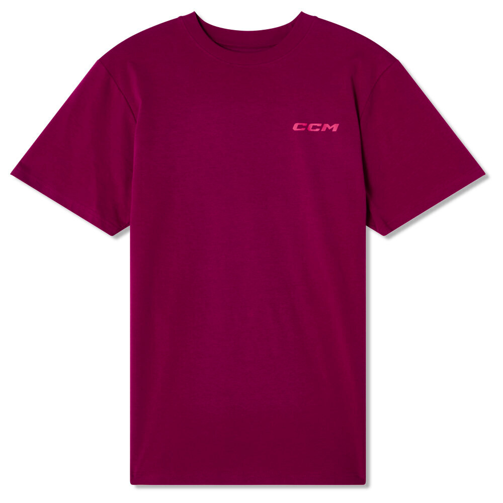 Koszulka dziecięca CCM Casual Tee Boysenberry XL