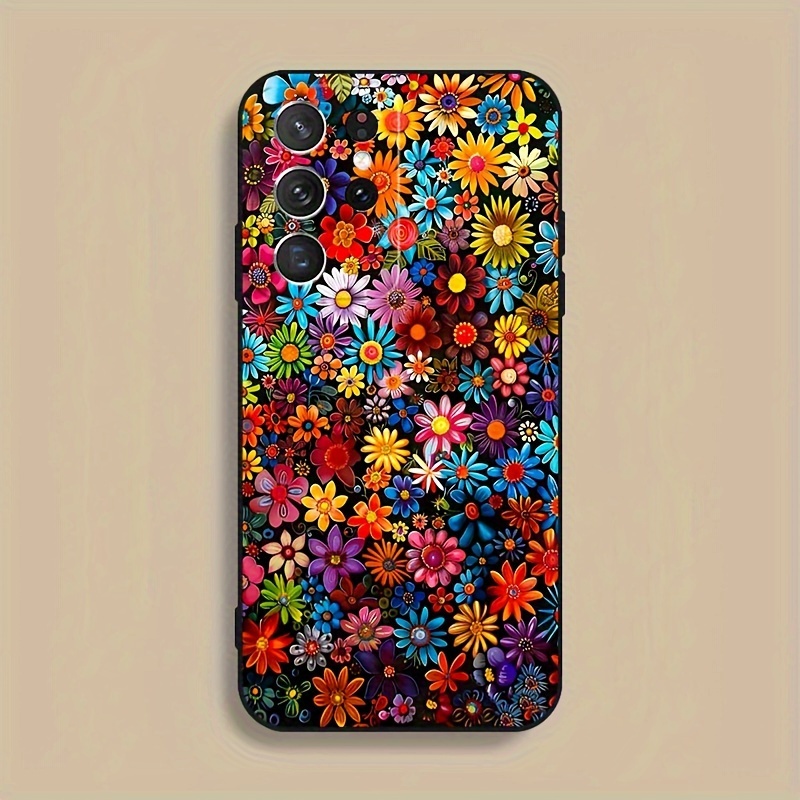 TEMU Etui na telefon - Urocze i delikatne etui na telefon zaprojektowane dla różnych modeli Samsung Galaxy, zapewniające ochronę przed upadkami i