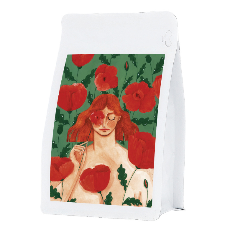 Kawa ziarnista illucoffee by szumowska Na polu maków 250g