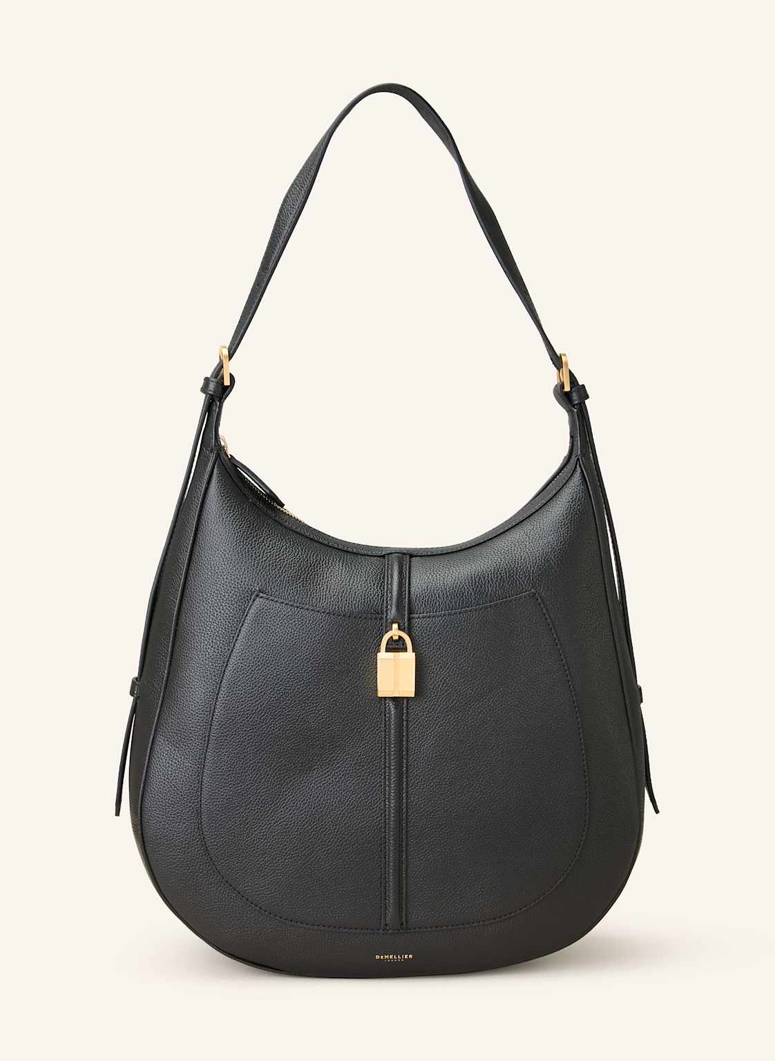 Demellier Torebka Hobo Siena schwarz