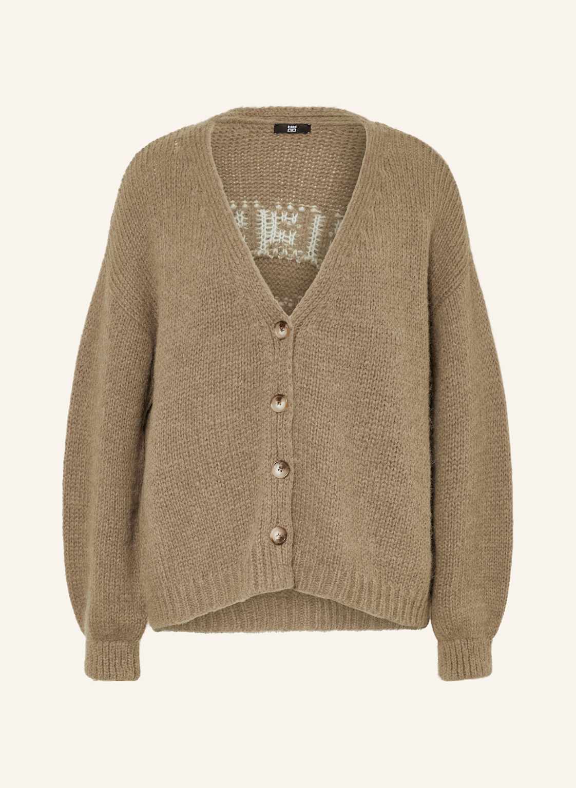 Riani Kardigan Z Dodatkiem Alpaki beige