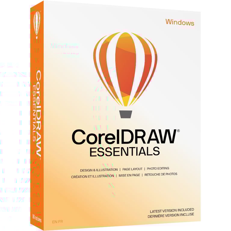 Corel Draw Essentials 2024 Edytor graficzny 1 x licencja