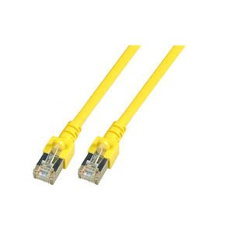 EFB Elektronik RJ45 S/FTP Cat5e kabel sieciowy Żółty 1 m SF/UTP (S-FTP)