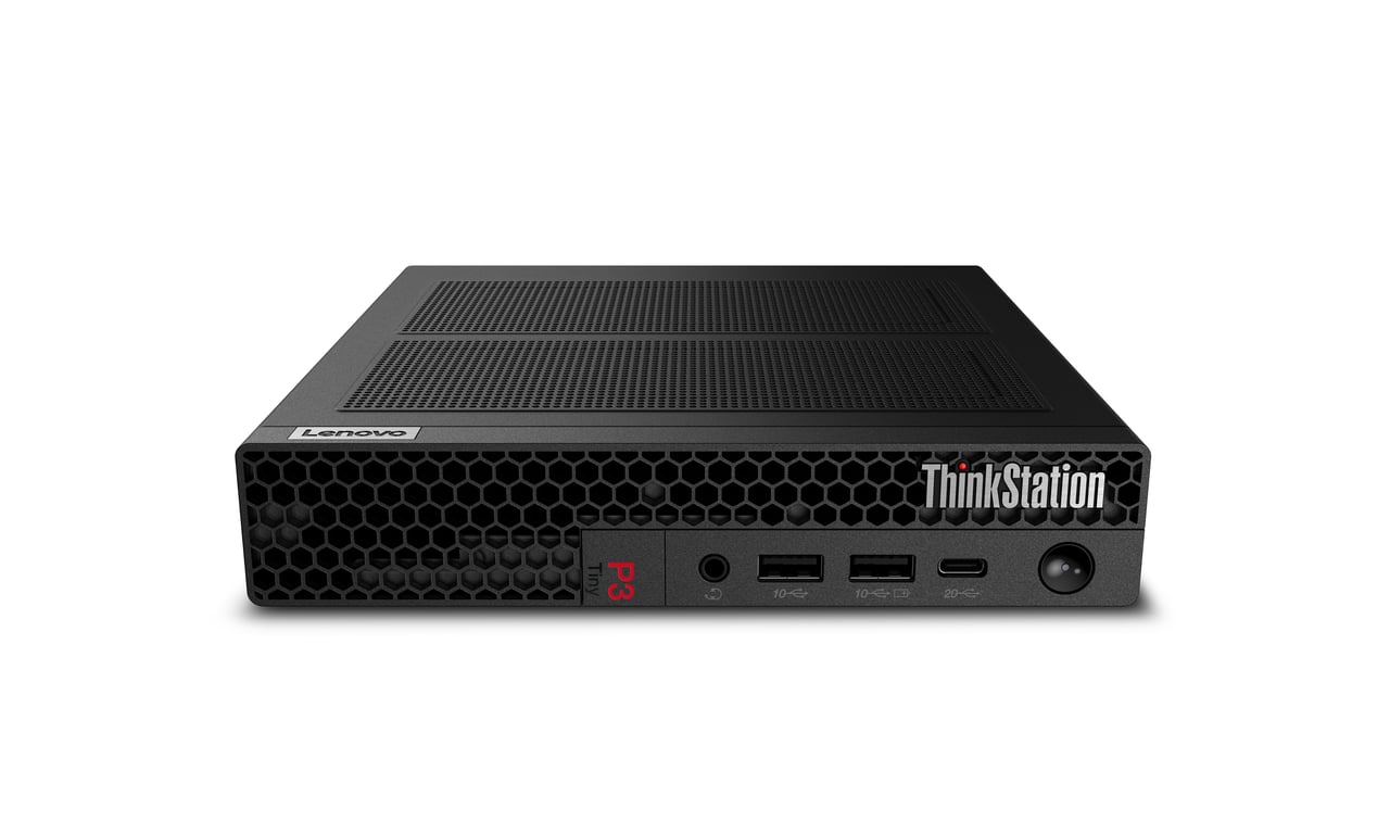 Lenovo ThinkStation P3 Tiny Gen 2 Intel Core Ultra 5 245 16 GB DDR5-SDRAM 512 GB SSD NVIDIA RTX A400 Windows 11 Pro Mini PC Stanowisko Czarny