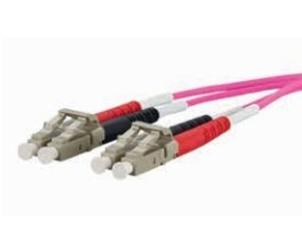 METZ CONNECT 151S1JOJO20E kabel InfiniBand / światłowodowy 2 m 2x LC Różowy