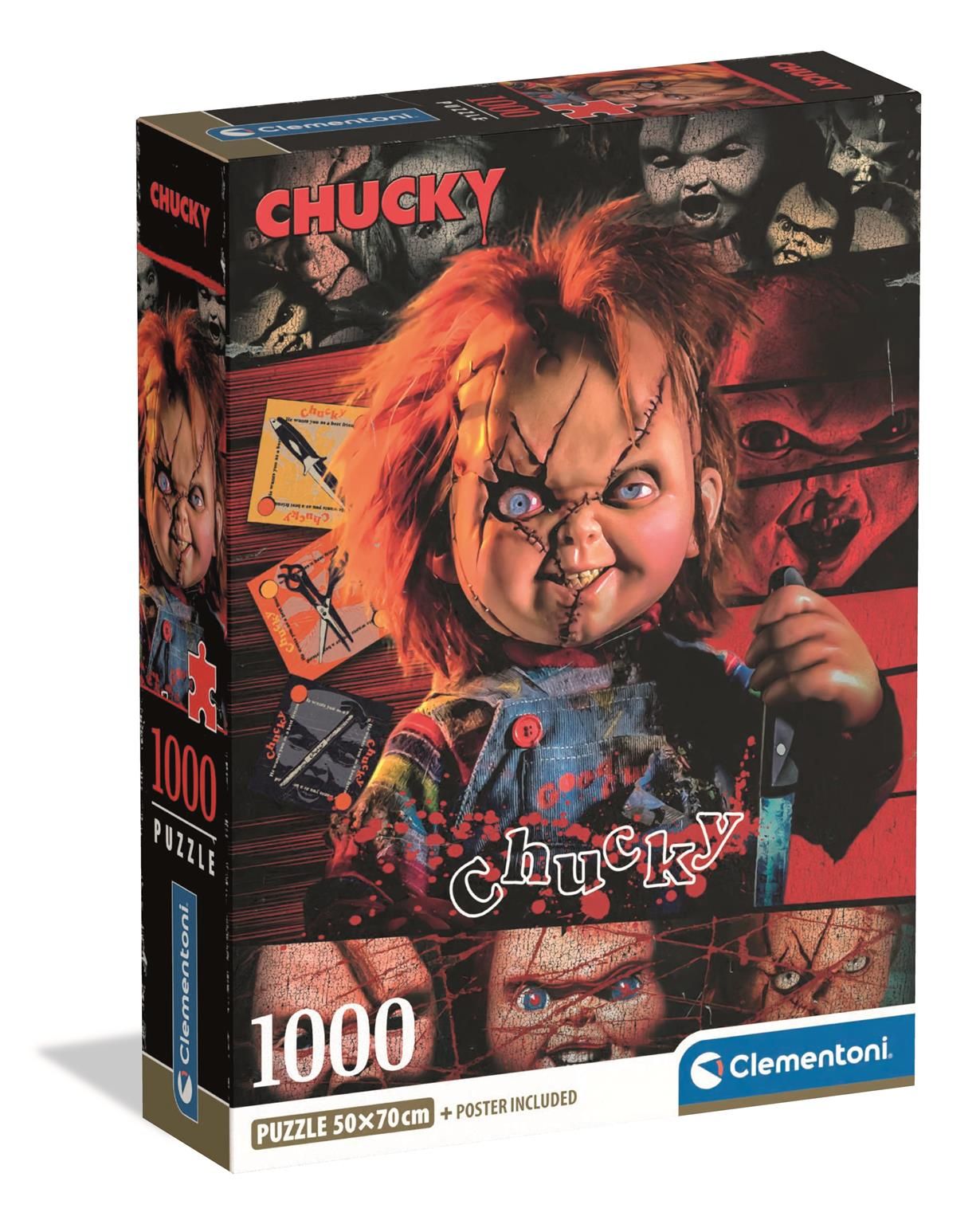 Puzzle 1000 Compact Horror Collection Chucky 37099 - puzzle
