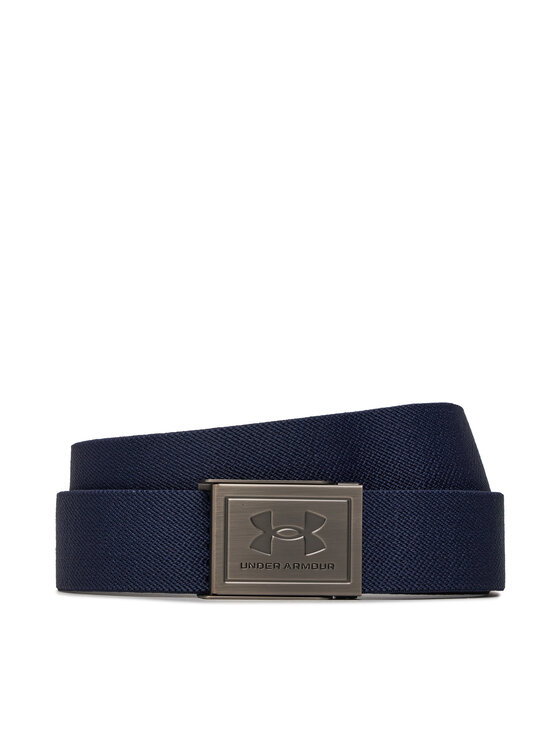 Under Armour Pasek Męski M Stretch Webbing Belt 1383935-410 Granatowy