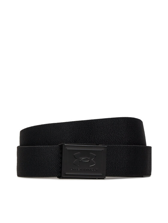 Under Armour Pasek Męski M Stretch Webbing Belt 1383935-001 Czarny