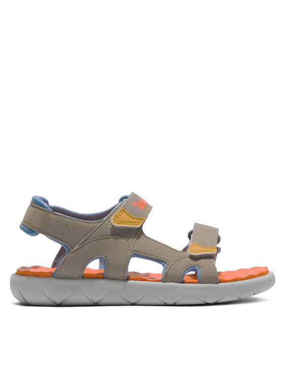 Timberland Sandały Perkins Row 2 Strap Sandal TB0A5VMD1101 Szary
