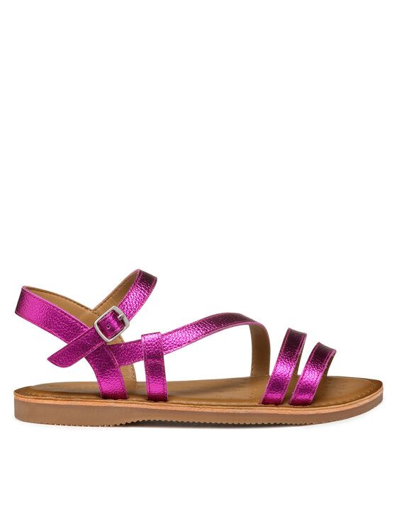 Geox Sandały J Eolie J55BSA 44 C8002 M Różowy