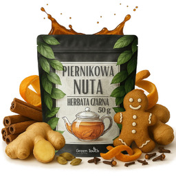 Piernikowa nuta 50 g - herbata czarna świąteczna o smaku piernika naturalna