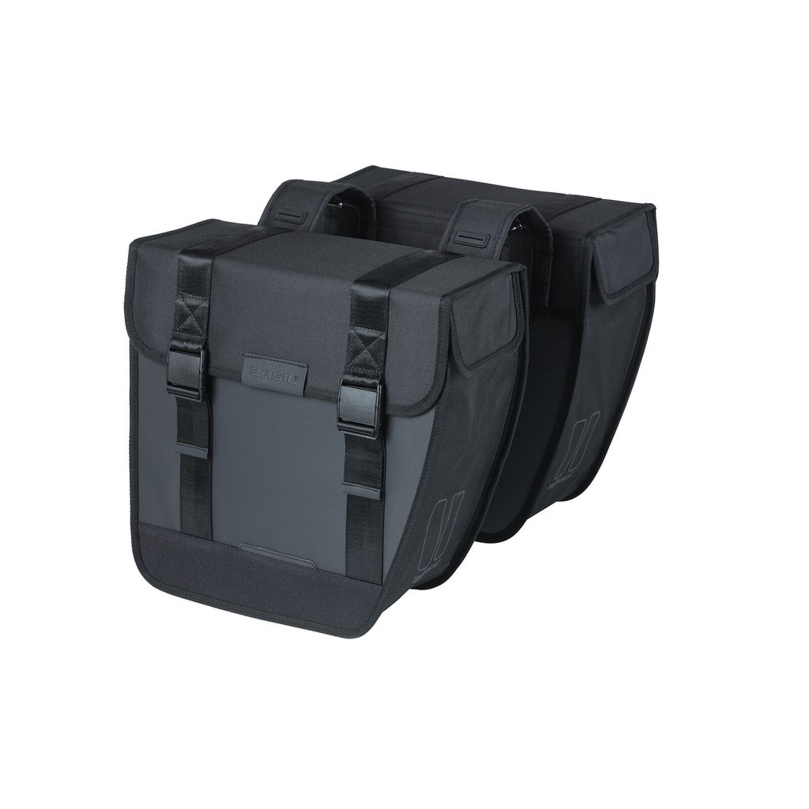 Basil Tour Waterproof Double Pannier Bag 28l, czarny 2022 Sakwy 18208