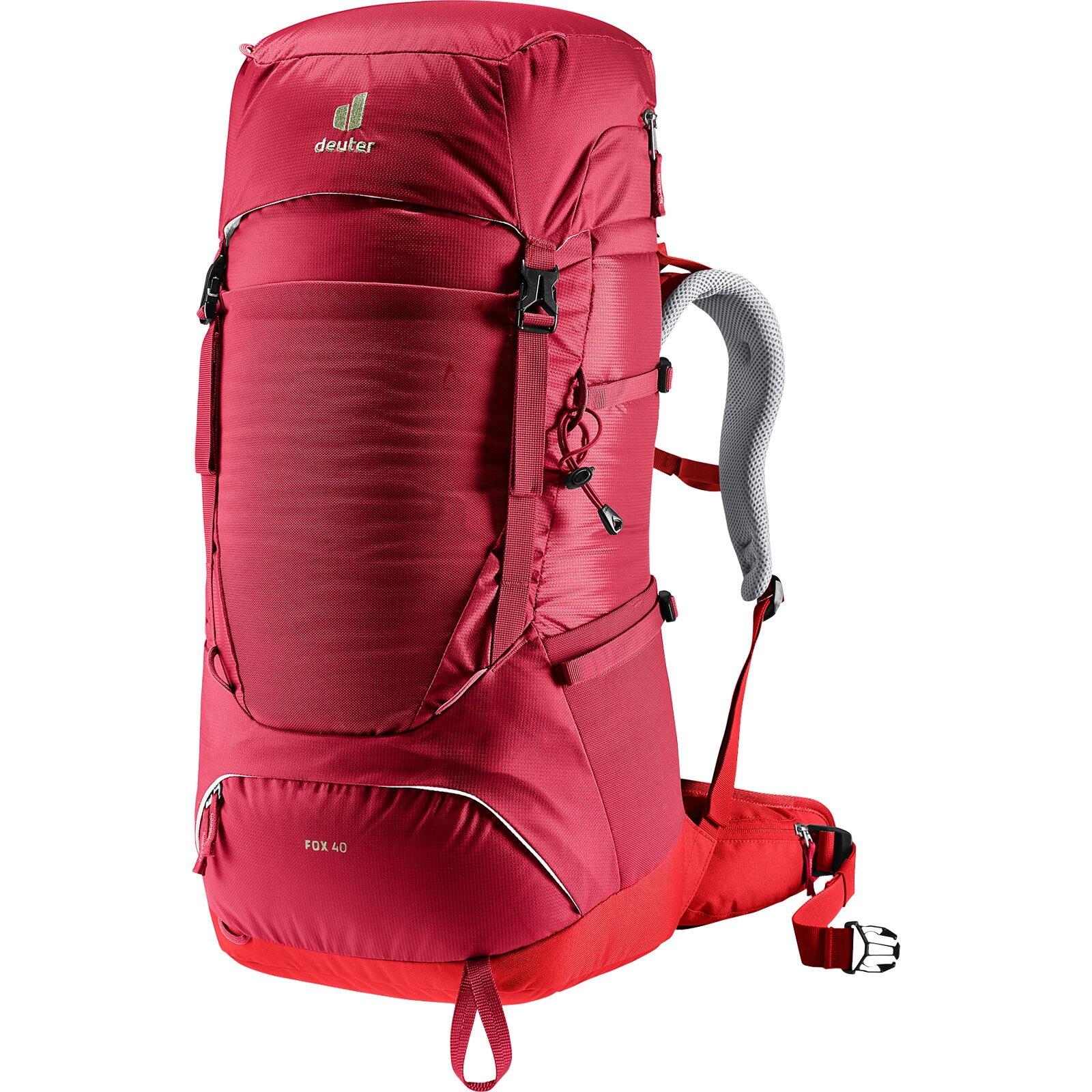 Deuter Fox 40 Plecak trekkingowy dla dzieci, unisex, dzieci, Masala-wiśnia, 40 L, Minimalistyczny