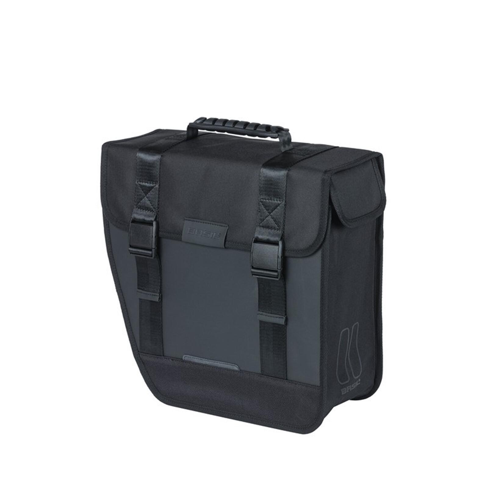 Basil Tour Waterproof Single Pannier Bag Left 14l, czarny 2022 Sakwy 18200