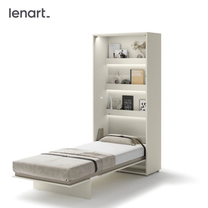 BED CONCEPT BC-03 - półkotapczan pionowy 90 - kaszmir