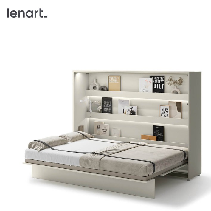 BED CONCEPT BC-04 - półkotapczan poziomy 140 - kaszmir