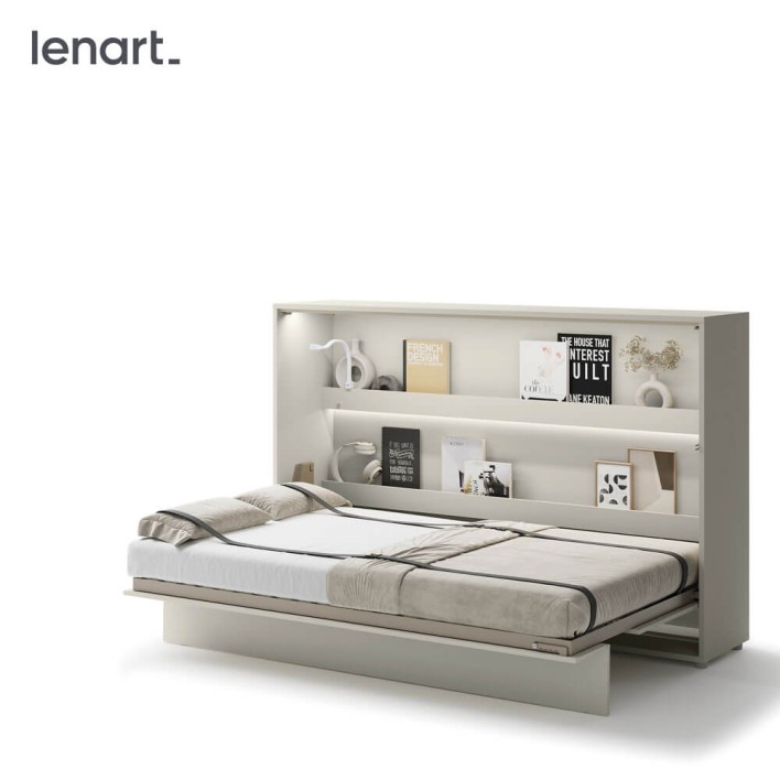 BED CONCEPT BC-05 - półkotapczan poziomy 120 - kaszmir