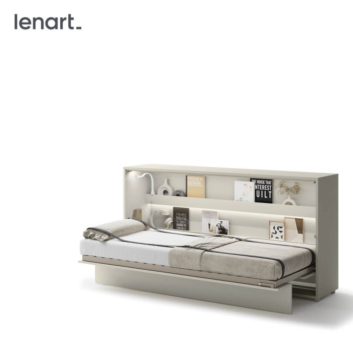 BED CONCEPT BC-06 - półkotapczan poziomy 90 - kaszmir