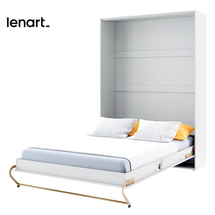 CONCEPT PRO CP-01(v.2) - półkotapczan pionowy pod materac 140x200 - biały