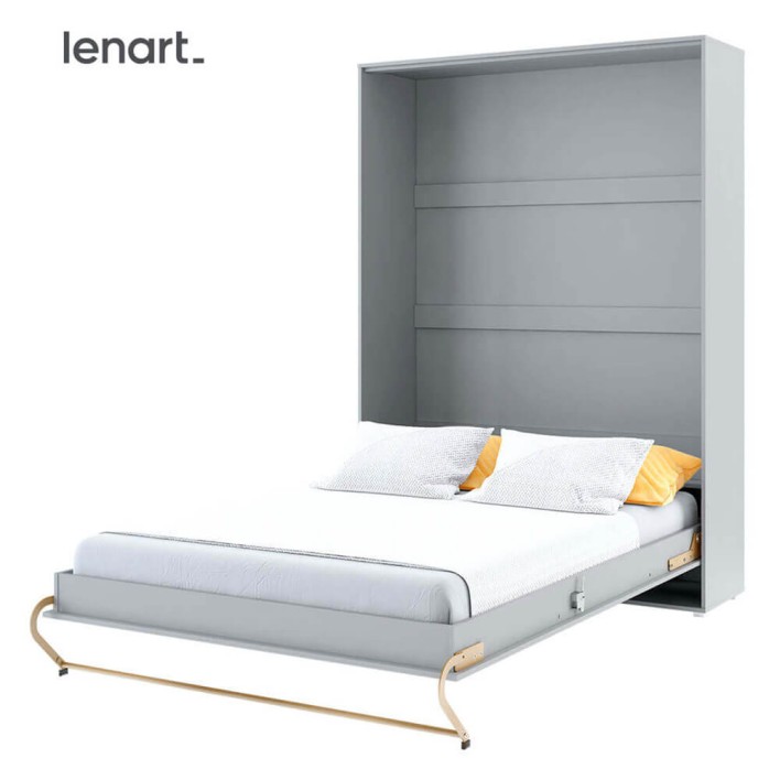 CONCEPT PRO CP-01(v.2) - półkotapczan pionowy pod materac 140x200 - szary