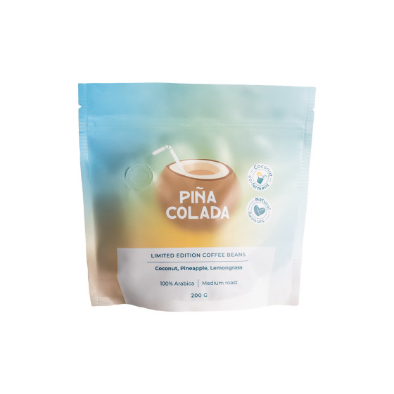 Kawa ziarnista z limitowanej edycji Pina Colada (współfermentowana z kokosem), 200 g