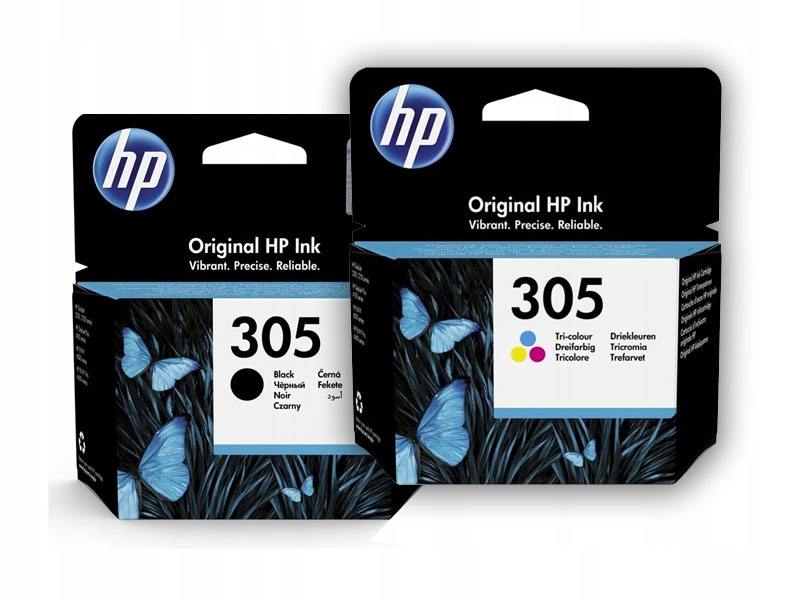 Tusz HP 305 czarny i trójkolorowy