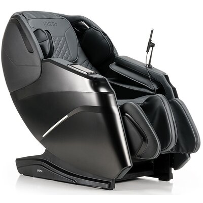 Fotel masujący IREST Supearl Open Plus Grafitowo-czarny